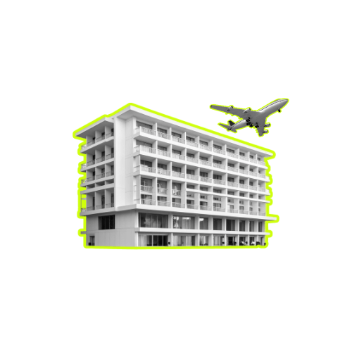 Hotel moderno con estrategia de marketing turístico digital. Ideal para campañas de SEO y Google Ads orientadas a reservas directas en Galicia.