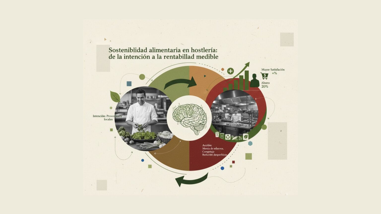 Sostenibilidad alimentaria en hostelería: planes, KPIs y tecnología para reducir mermas y costes