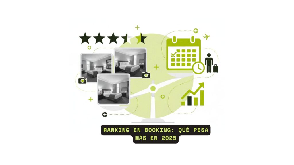 ranking en Booking que pesa más en 2025